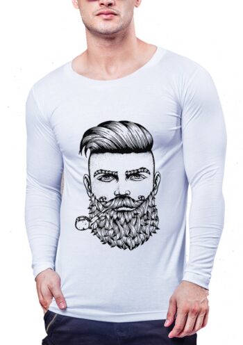 Beard White - T-Shirt
